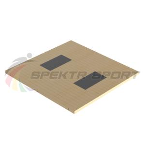 Купить Помост тяжелоатлетический 3х3х0,1м, рез. амортизаторы 1х0,5х0,04м в Венёве 