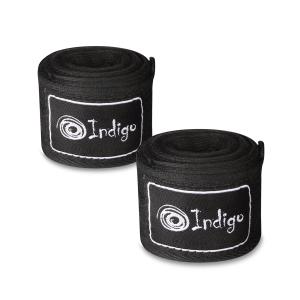 Купить Бинт боксёрский Indigo х/б, нейлон, 3 м  в Венёве 